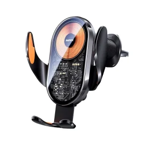 پایه نگهدارنده و شارژر بی سیم گوشی موبایل ریمکس مدل RM-C1