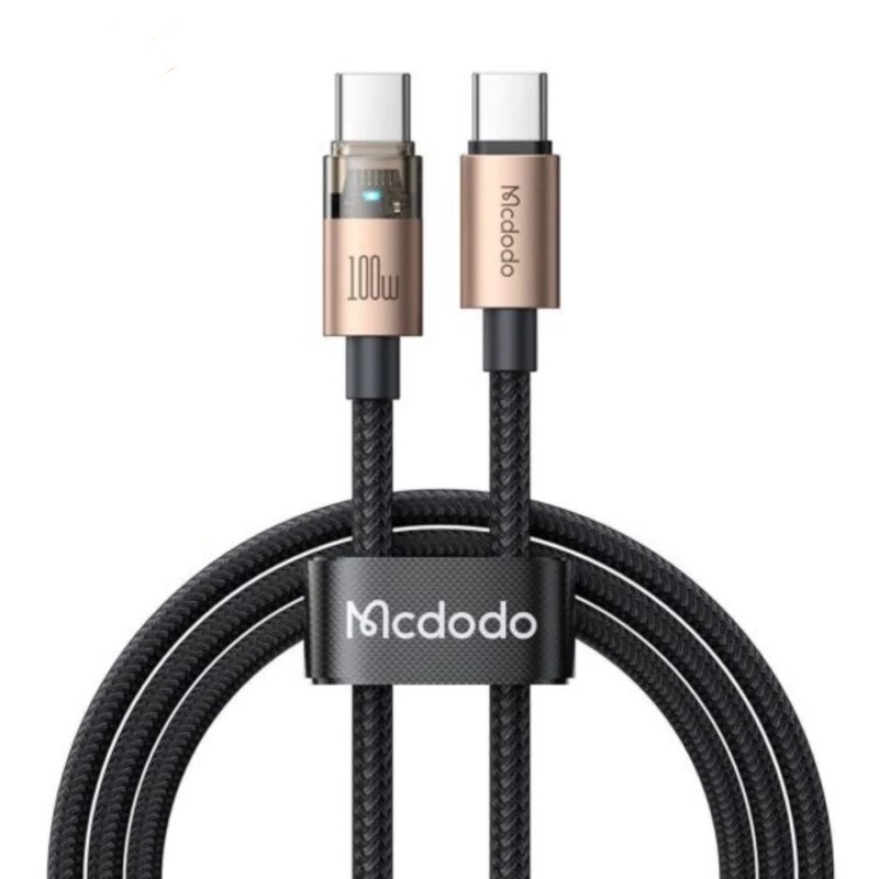 کابل شارژ دوسر Type-C 100 واتی 1.2 متری مک دودو مدل Mcdodo CA-558