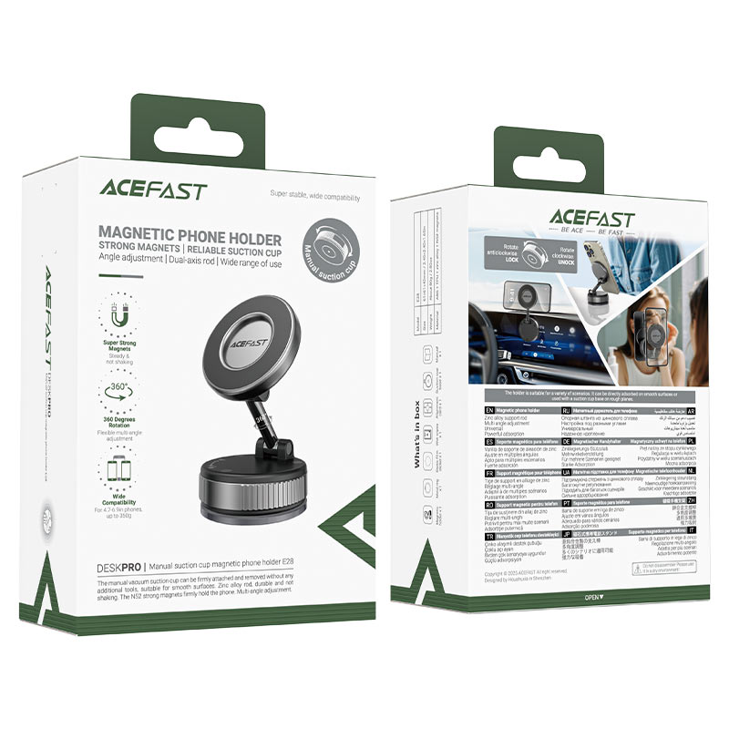 هولدر وکیوم مگنتی تنظیم دستی AceFast E28