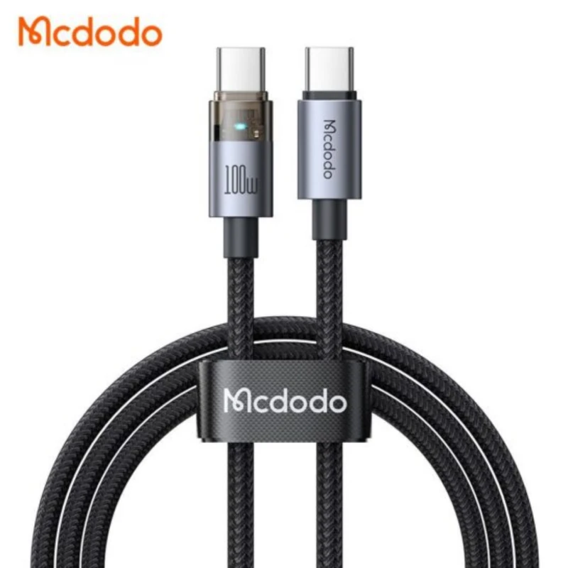 کابل شارژ دوسر Type-C 100 واتی 1.2 متری مک دودو مدل Mcdodo CA-558