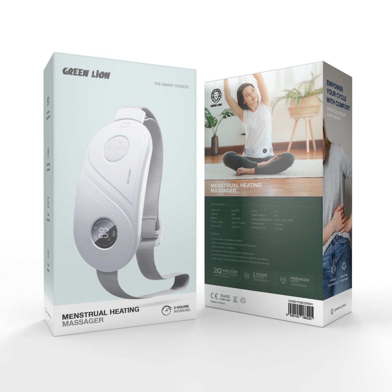 ماساژور قاعدگی گرین Green Lion Heating