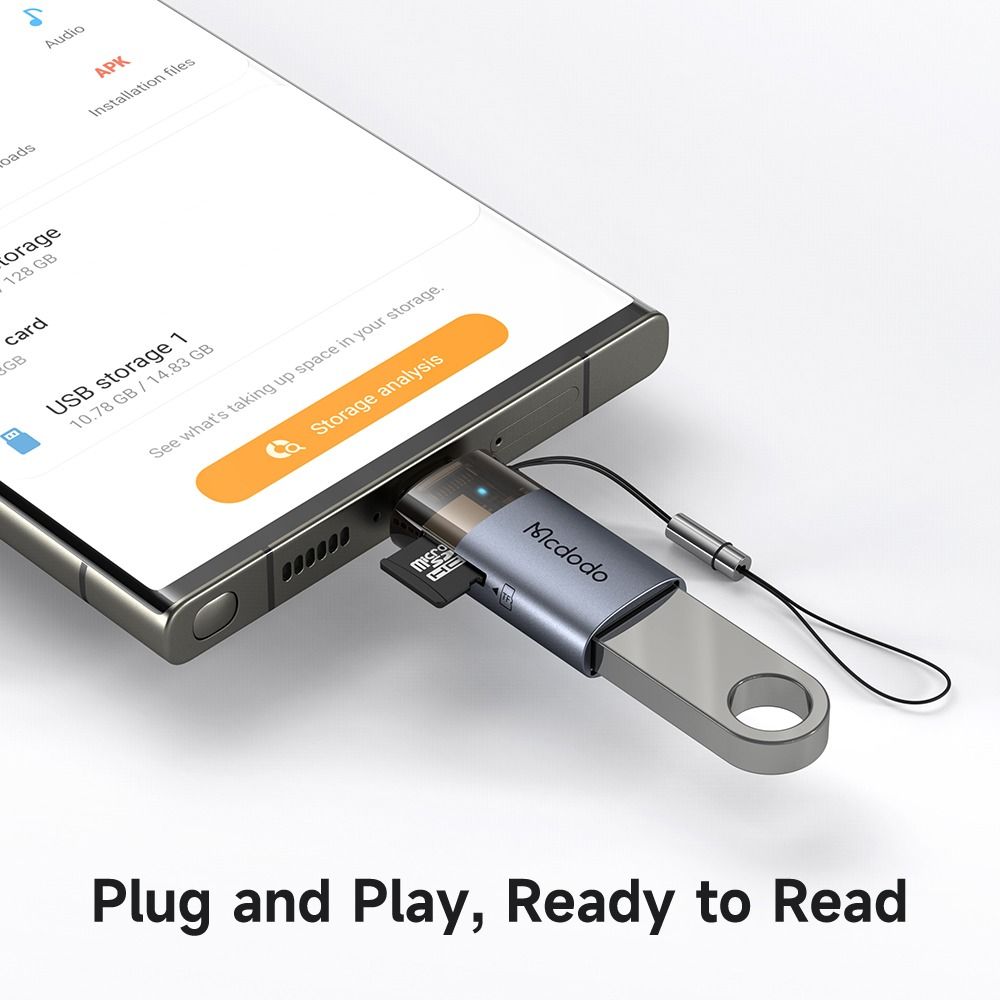 تبدیل OTG تایپ سی و رم ریدر مک دودو مدل Mcdodo OT-760