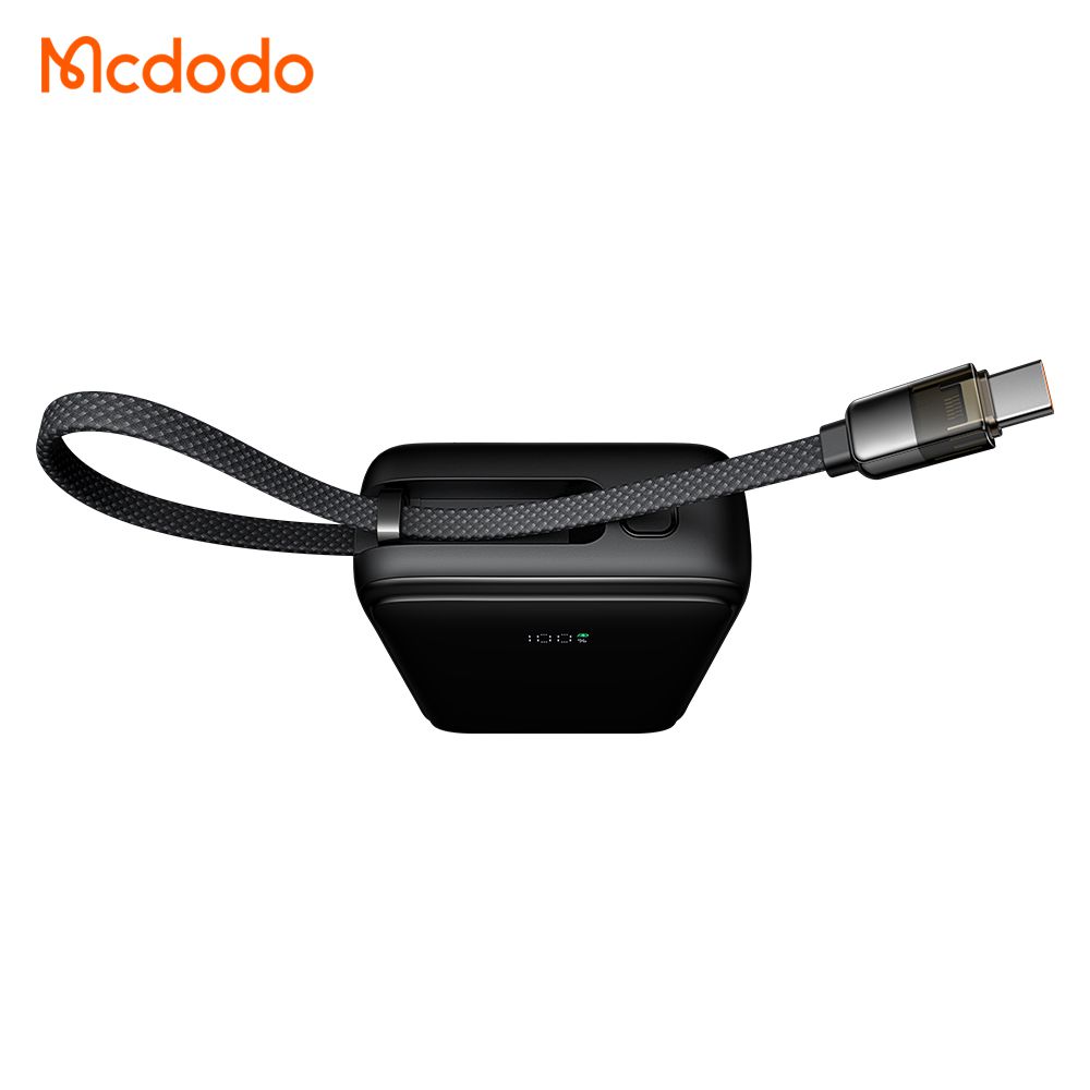 پاوربانک 20000 میلی آمپر 65 واتی با کابل متصل تایپ سی مک دودو مدل Mcdodo MC-637