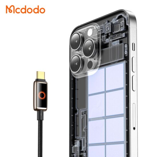 کابل شارژ دوسر تایپ سی اتو پاور 100 واتی مک دودو مدل Mcdodo CA-668