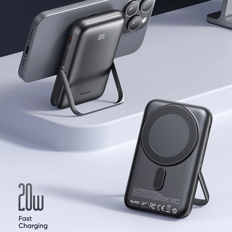 پاوربانک 10000 میلی آمپری وایرلس مگ سیف مک دودو مدل Mcdodo MC-151