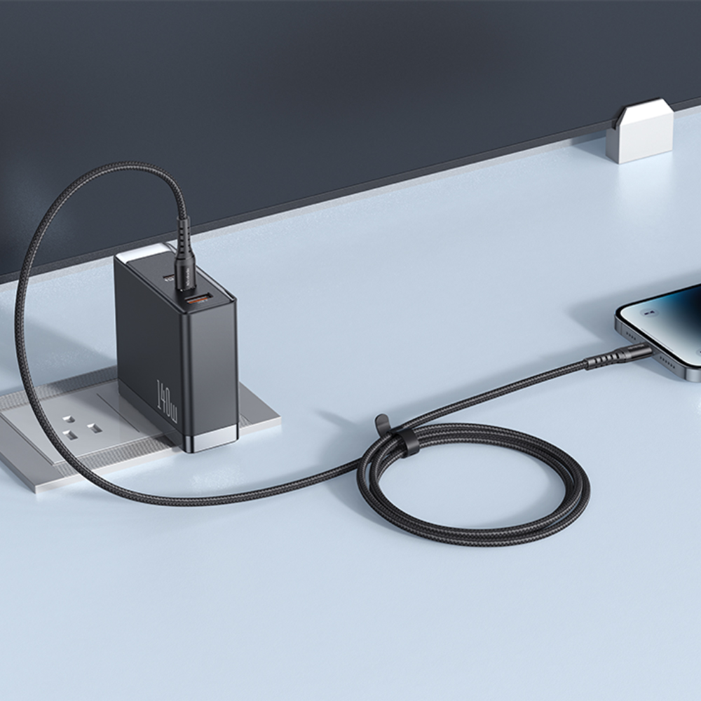 کابل شارژ کوتاه تایپ سی به لایتتنینگ 20 سانتی متری مک دودو مدل Mcdodo CA-5630