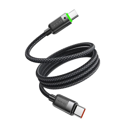 کابل شارژ دوسر تایپ سی 60 وات 1.2 متری مگنتی فنری مک دودو مدل Mcdodo CA-2000