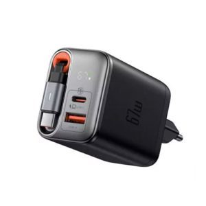 شارژر دیواری 67 واتی گان با کابل تایپ سی مک دودو مدل Mcdodo CH-410