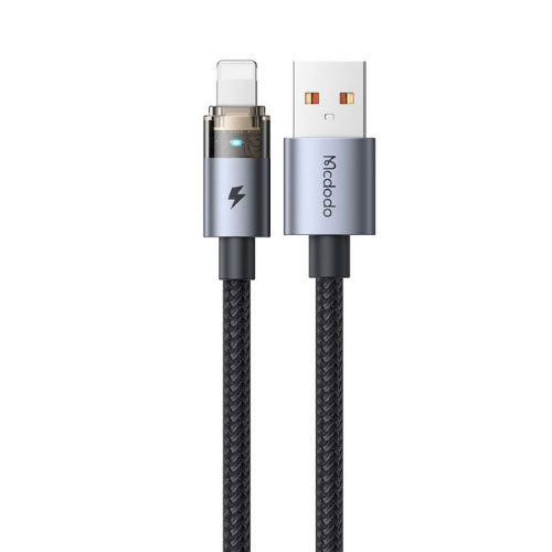 کابل شارژ لایتنینگ 1.2 متری ترنسپرنت مک دودو مدل Mcdodo CA-691