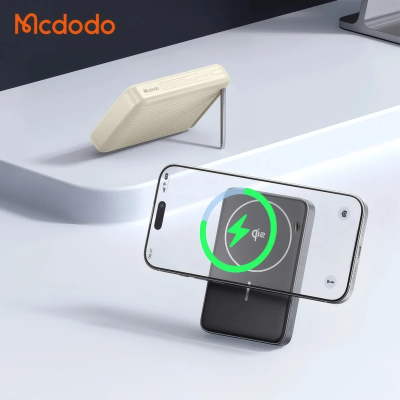 پاوربانک 10000 میلی آمپر 30 واتی وایرلس شارژ مگ سیف مک دودو مدل Mcdodo MC-781