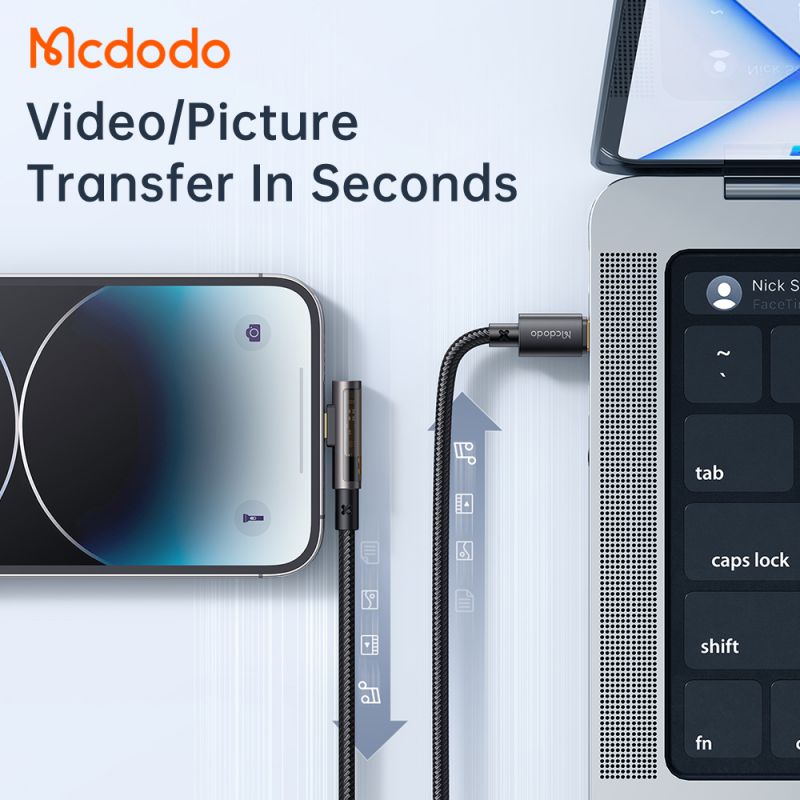 کابل شارژ تایپ سی به لایتنینگ مک دودو مدل Mcdodo Ca-3390