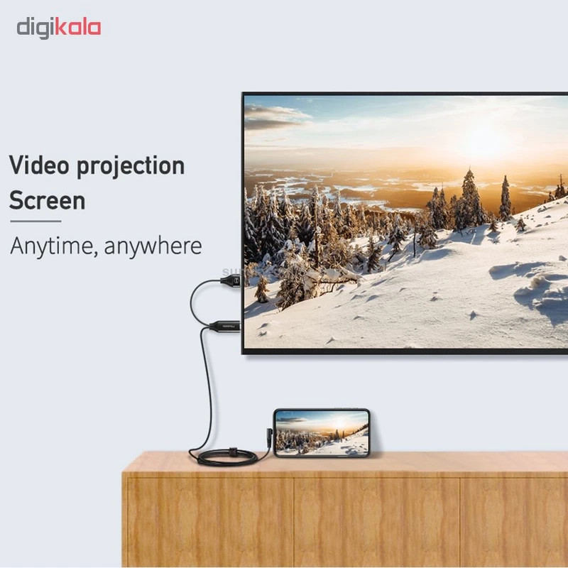 کابل MHL تبدیل لایتنینگ به HDMI مک دودو 2 متری مدل Mcdodo CA-6400