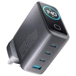 شارژر دیواری 140 واتی گان پاورولوژی مدل Powerology PWGAN140WBK