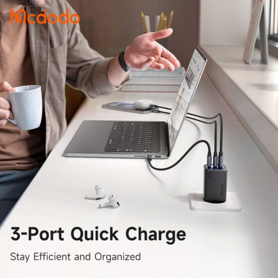 شارژر دیواری 67 واتی گان مک دودو مدل Mcdodo CH-0970