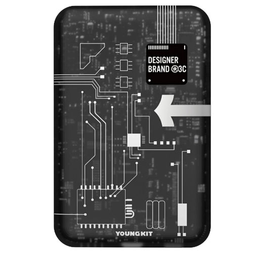 پاوربانک 5000 میلی آمپر وایرلس مگ سیف یانگ کیت مدل YoungKit YK-PB-5K