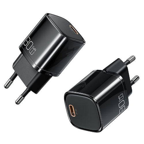 شارژر دیواری 30 واتی با کابل دوسر تایپ سی کنفی 1 متری مک دودو Mcdodo CH-0082