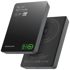 پاوربانک 10000 میلی آمپری 20 واتی وایرلس مگ سیف پاورولوژی مدل Powerology PPBCHA75BK