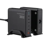 شارژر رومیزی 300 واتی گان پاورولوژی مدل Powerology PWGAN300WBK