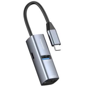 هاب تایپ سی پاورولوژی مدل Powerology PWJT424BK