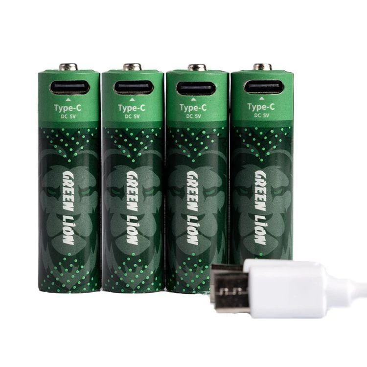 باتری شارژی قلمی 1.6 ولتی 1800 میلی وات ساعت گرین Green Lion GNRGBAA