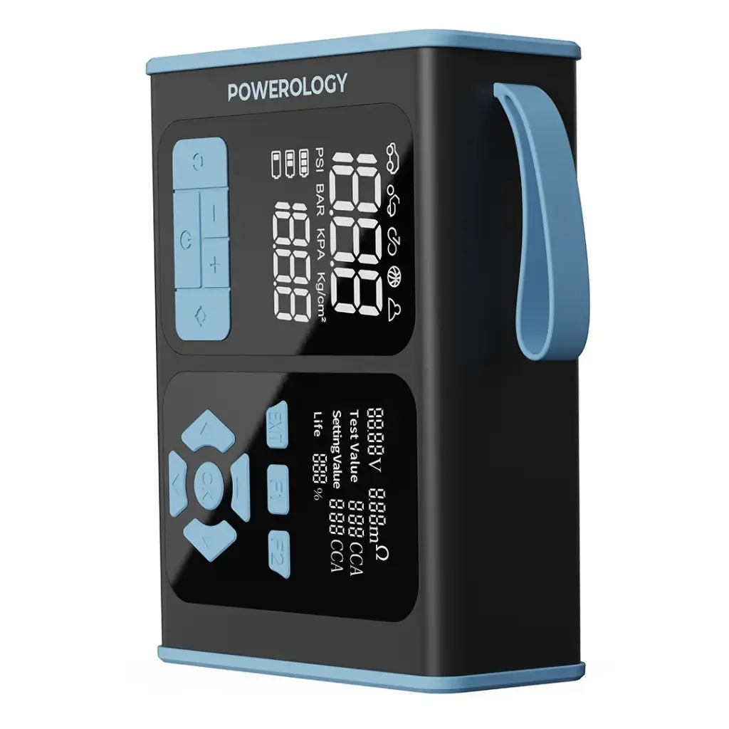 جامپ استارتر و پمپ باد و دیاگ پاورولوژی مدل Powerology PPBCHA95BKBU
