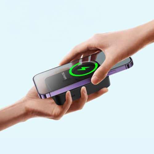پاوربانک بیسوس 20 هزار 20 واتی مگ سیف مدل Baseus Magnetic Mini 20W (تصویر پنجم)