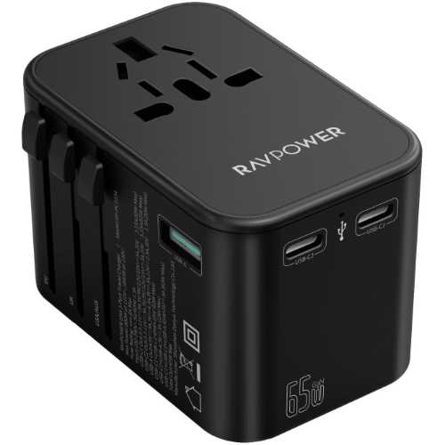 شارژر مسافرتی راوپاور 65 وات یونیورسال مدل Ravpower RP-PC1034 (تصویر هفتم)