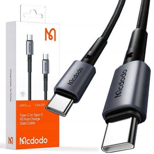 کابل دو سر تایپ سی مک دودو 1 متری 65 واتی مدل Mcdodo CA-3130 (تصویر دوم)