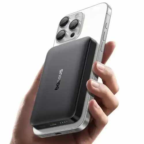 پاوربانک وایرلس 10000 میلی آمپر 22.5 واتی بیسوس مدل Baseus EnerFill FM12 Qi2 Magnetic E00285 (تصویر چهارم)