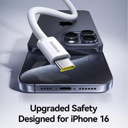 کابل شارژ دوسر تایپ سی بیسوس داینامیک 1 متر 100 واتی مدل Baseus Dynamic 4 Series (تصویر چهارم)