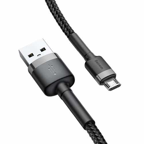 کابل شارژ میکرو یو اس بی بیسوس 1 متری کافول مدل Baseus Cafule Micro USB Cable 1m (تصویر چهارم)