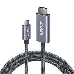 کابل HDMI به تایپ سی طول کابل 1.8 متری انکر مدل Anker A87E0H12