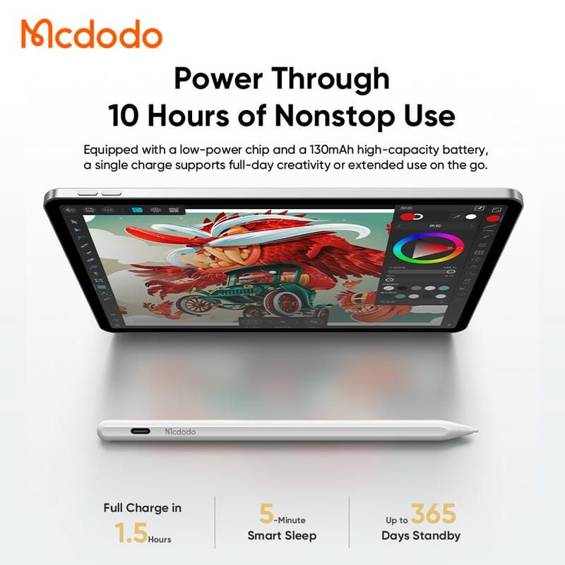قلم طراحی لمسی استایلوس همه کاره مک دودو مدل Mcdodo PN-0660 (تصویر چهارم)