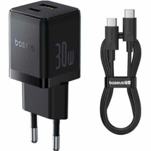 شارژر دیواری 30 وات به همراه کابل تایپ سی بیسوس مدل Baseus CCZC30UE Palm 30W