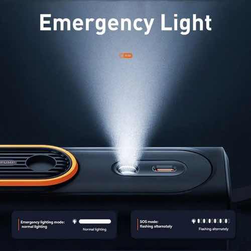 پمپ باد شارژی بیسوس مگا 2 سیلندر مدل Baseus Mega CG007 (تصویر دوم)