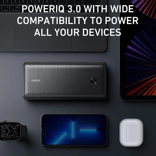 پاوربانک انکر 25600 میلی آمپر 87 واتی مدل Anker A1291H11 (تصویر دوم)