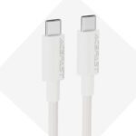کابل شارژ دوسر تایپ سی 60 واتی 1.2 متری ایس فست مدل AceFast C18-03