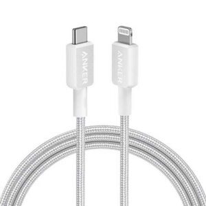 کابل شارژ تایپ سی به لایتنینگ انکر 1.8 متر مدل Anker A81B6