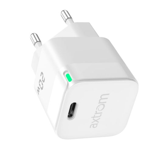 شارژر دیواری 20 واتی اکستروم تکنولوژی گان مدل Axtrom GaN AWC20WPD-LED