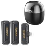 میکروفون بی سیم دو مخاطبه لایتنینگ بویا مدل Boya Wm3t-D2