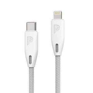کابل شارژ تایپ سی به لایتنینگ 2 متر پاورولوژی مدل Powerology pcab002