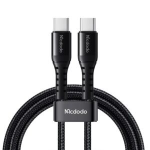 کابل شارژ دوسر تایپ سی مک دودو 60 واتی 1 متری مدل Mcdodo 5641