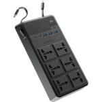 رابط برق پاورولوژی 6 خانه تایمردار مدل Powerology pwcuqc030
