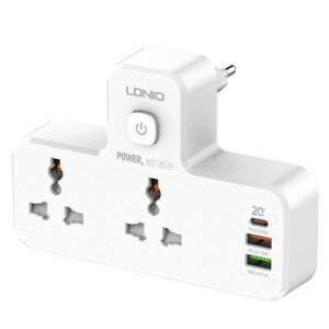 رابط برق و شارژر USB الدینیو مدل Ldnio Sc 2311