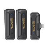 میکروفون بی سیم دو مخاطبه لایتنینگ بویا مدل Boya Wm3T2 D2