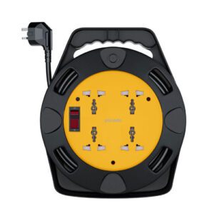 رابط برق 4 خانه 10 متری پرودو مدل Porodo PD-4ACEC10M-BK
