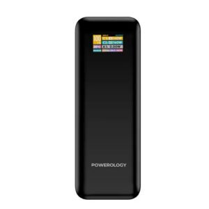 پاوربانک 27000 میلی آمپری 140 واتی پاورولوژی مدل Powerology NeuroVolt PPBCHA90BK