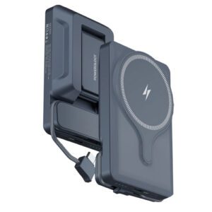 پاوربانک 5000 میلی آمپر مگ سیف با کابل تایپ سی پاورولوژی مدل Powerology PPBCHA32GY