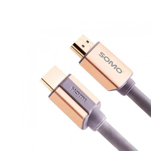کابل HDMI سومو با کیفیت 4K ورژن 2 با طول 2 متر مدل Somo SH2202 (تصویر سوم)