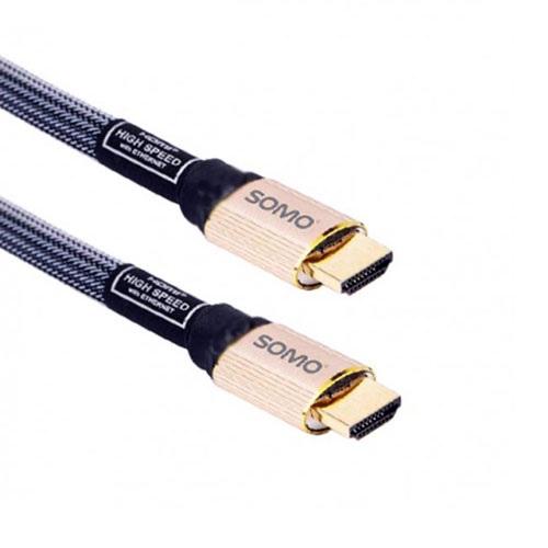 کابل HDMI سومو با کیفیت 4K ورژن 2 با طول 15 متر مدل Somo SH2215 (تصویر سوم)